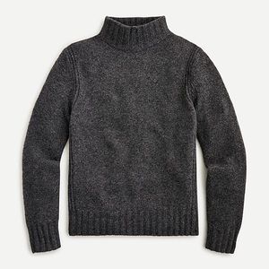 J Crew Mockneck sweater in supersoft yarn